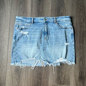 American Eagle AE next level denim skirt